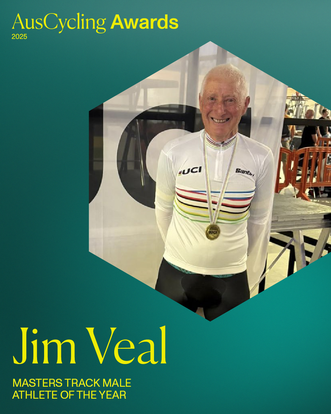 Jim Veal Masters Track Male Athlete of the Year